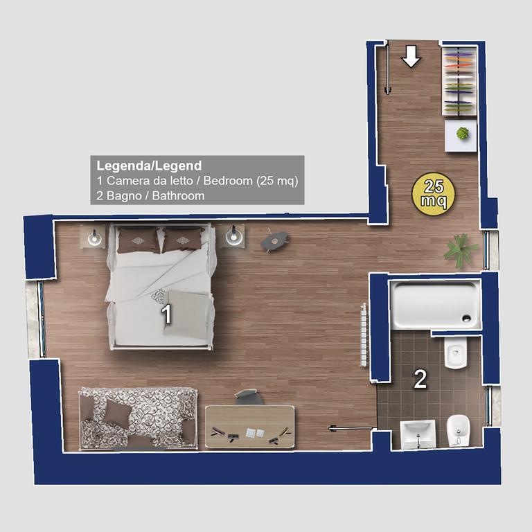 Popolo & Flaminio Rooms Рим Екстериор снимка