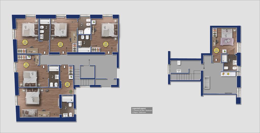 Popolo & Flaminio Rooms Рим Екстериор снимка